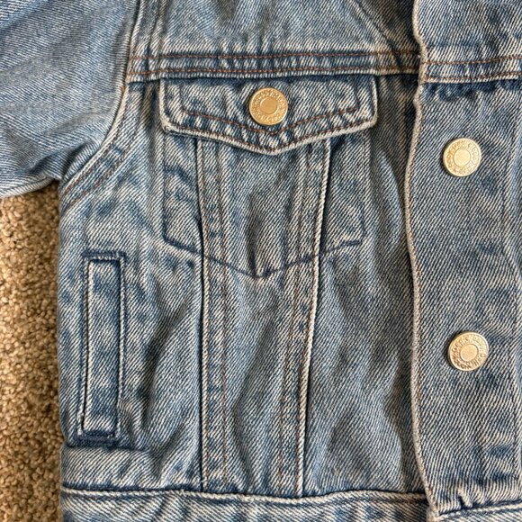 Vintage 90’s Gap Denim Jacket Baby 3-6 months Jean Jacket - Picture 3 of 8